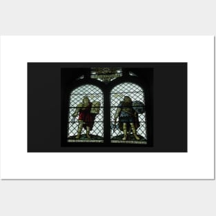 Put On The Whole Armour Of God, Stained Glass, Wareham, Dorset Posters and Art